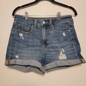 Old Navy Womens Jean Short 4 OG Straight High Rise